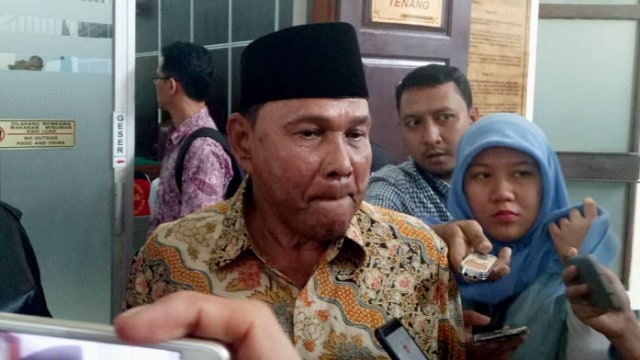 Sidang putusan Abdullah Puteh di Pengadilan Negeri Jakarta Selatan. Foto: Andreas Ricky Febrian/kumparan