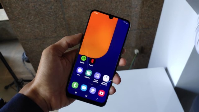 Samsung Galaxy A50s. Foto: Aulia Rahman/kumparan