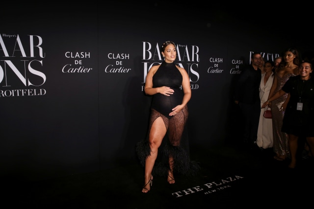 Ashley Graham di Harper's Bazaar Celebration Foto: Reuters