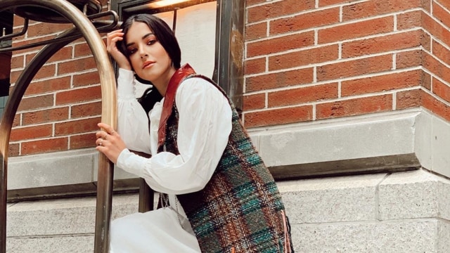 Tasya Farasya di New York Fashion Week. Foto: Instagram @tasyafarasya