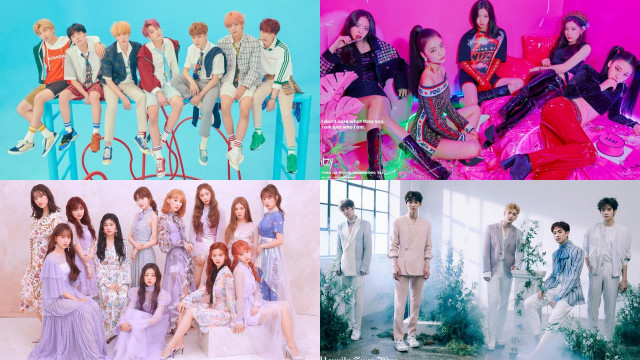Idola K-Pop di perayaan Chuseok Foto: Big Hit, JYP, Off the Record, Pledis Entertainment