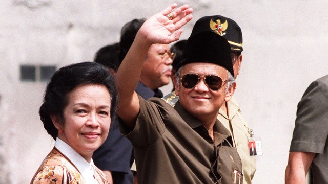 Mantan Presiden Indonesia Bacharuddin Jusuf Habibie Foto: AFP