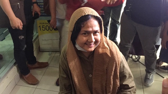 Ria Irawan saat ditemui di Rumah Sakit Cipto Mangunkusumo, Jumat (13/9). Foto: Alfadillah/kumparan