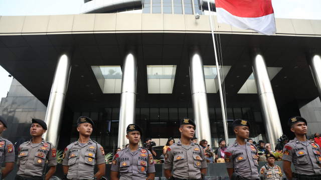 Ilustrasi pengamanan di Gedung KPK. Foto: Nugroho Sejati/kumparan