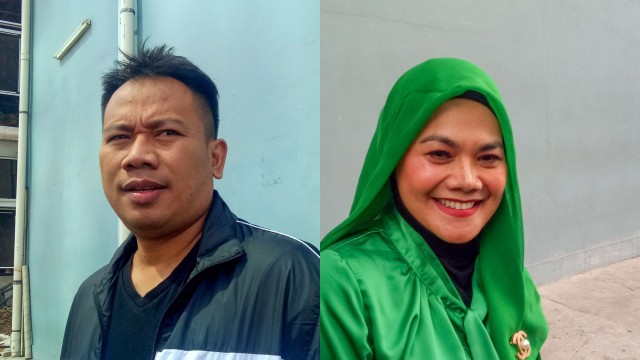 kolase foto Vicky Prasetyo dan Sarita Abdul Mukti Foto: D.N Mustika Sari/kumparan,  Nugroho Sejati/kumparan