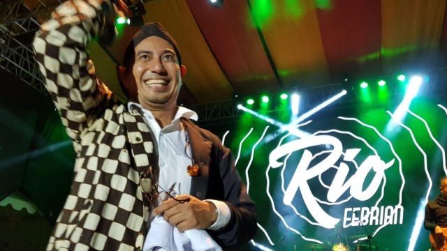 Penampilan Rio Febrian di Balkonjazz Festival 2019. Foto: Caroline Pramantie/kumparan