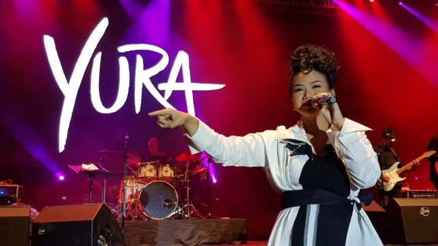 Penampilan Yura di Balkonjazz Festival 2019. Foto: Caroline Pramantie/kumparan