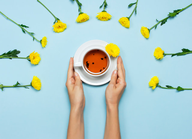 Teh bunga krisan Foto: Shutterstock
