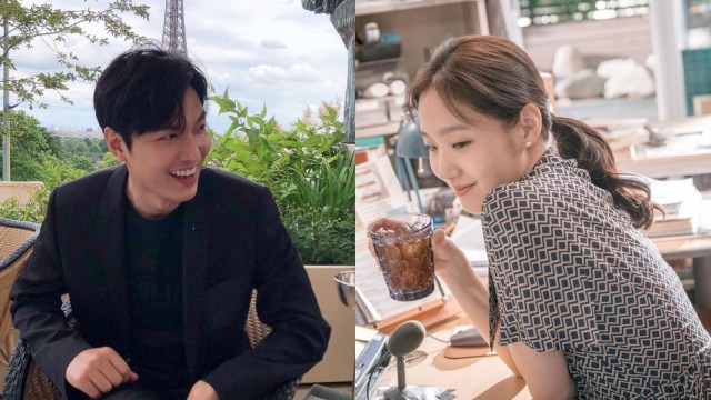 Lee Minho dan Kim Go Eun. Foto: Instagram/@actorleeminho & @ggonekim