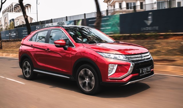 Mitsubishi Eclipse Cross Foto: Bangkit Jaya Putra/kumparan