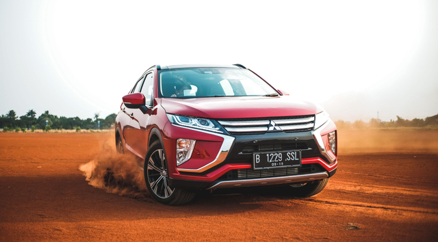 Mitsubishi Eclipse Cross Foto: Bangkit Jaya Putra/kumparan