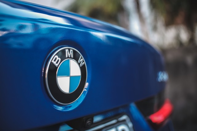 Logo BMW  Foto: Bangkit Jaya Putra/kumparan