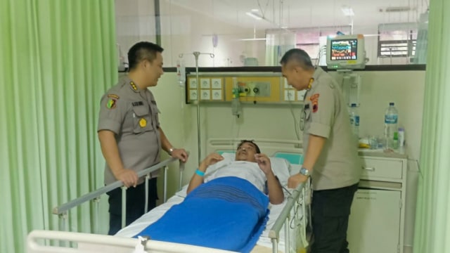 Abdul Jadi Korban yang Dirawat Akibat Ledakan di Mako Brimob. Foto: Dok. Polda Jateng