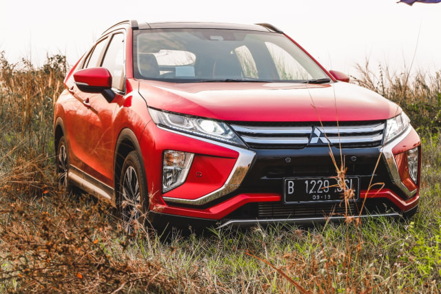 Mitsubishi Eclipse Cross Foto: Bangkit Jaya Putra/kumparan