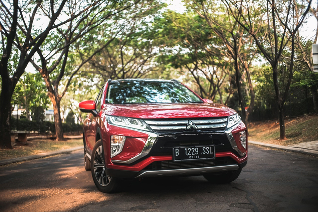 Mitsubishi Eclipse Cross Foto: Bangkit Jaya Putra/kumparan