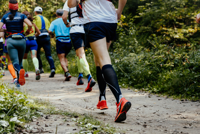 com-Traveloka, ilustrasi trail running Foto: Shutterstock