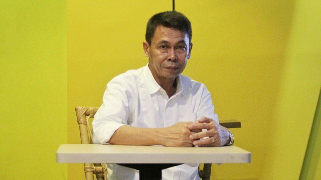 Nawawi Pomolango pimpinan KPK terpilih periode 2019-2023 saat sesi foto dengan kumparan, Jakarta, Rabu (17/9/2018). Foto: Irfan Adi Saputra/kumparan