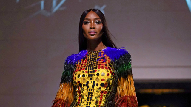 Model Inggris Naomi Campbell. Foto: AFP/NIKLAS HALLE'N