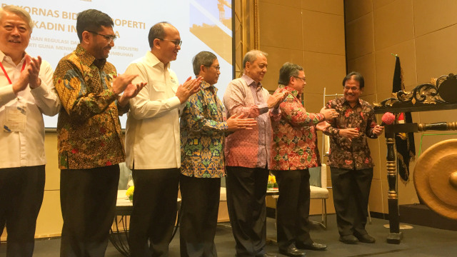 Pembukaan Rakornas Properti 2019 Kadin Indonesia di Hotel Intercontinental, Pondok Indah, Jakarta Selatan, Rabu (18/9/2019). Foto: Abdul Latif/kumparan