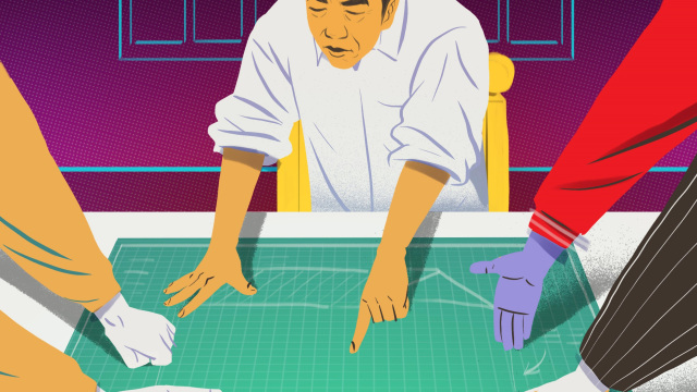 Ilustrasi Otak Atik Kabinet Jokowi. Foto:  Indra Fauzi/kumparan 