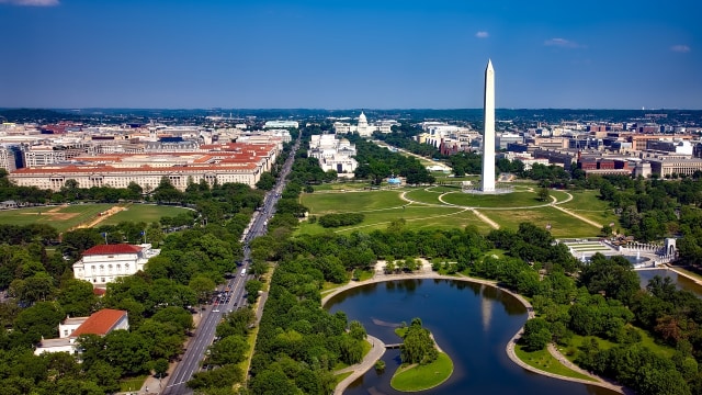 Aerial view Monumen Washington Foto: Pixabay