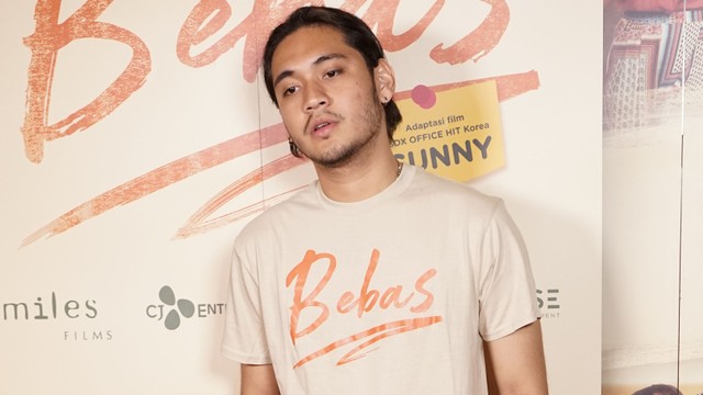 Artis Giorgino Abraham saat hadir di konferensi pers film Bebas di Plaza Senayan, Jakarta, Rabu, (18/9). Foto: Dok. Ronny