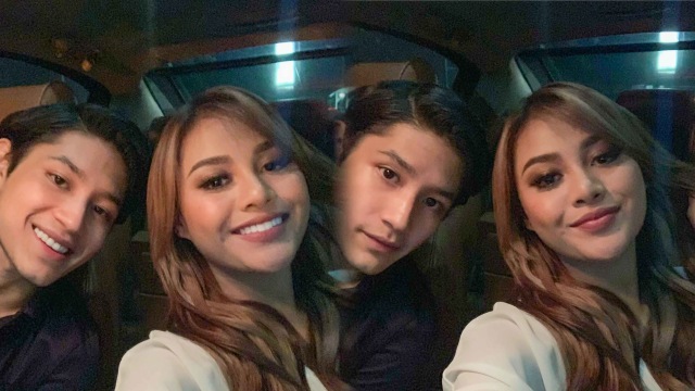 Aurel Hermansyah dan Teuku Rassya. Foto: Instagram/@aurelie.hermansyah