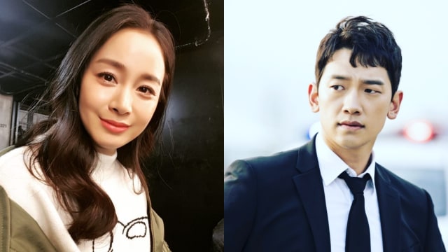 Kim Tae Hee dan Rain Foto: Instagram/@taehee35 @rain_oppa