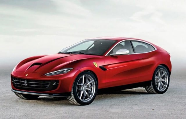 Gambar terkaan SUV Ferrari Foto: dok. 4wheelsnews