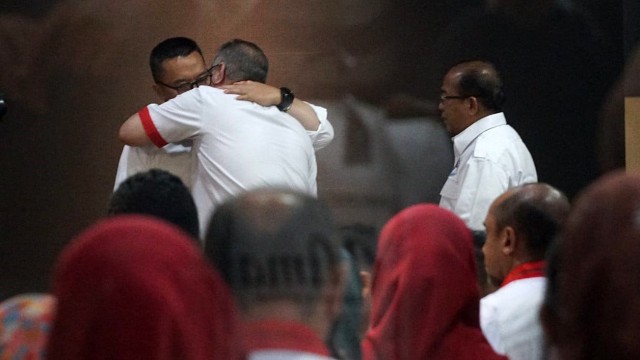 Imam Nahrawi saat pertemuan dengan sejumlah pejabat kemenpora di Kementerian Pemuda dan Olahraga, Jakarta, pada Kamis (19/9/2019). Foto: Fanny Kusumawardhani/kumparan