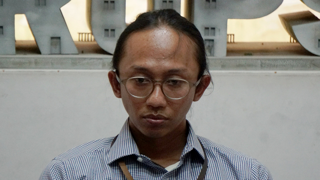 Wana Alamsyah, peneliti ICW di diskusi terkait RUU KPK di kantor ICW, Jakarta, Jumat (20/9/2019). Foto: Nugroho Sejati/kumparan