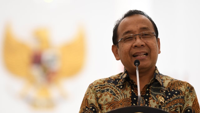 Menteri Sekretaris Negara (Mensesneg) Pratikno.
 Foto: ANTARA FOTO/Puspa Perwitasari