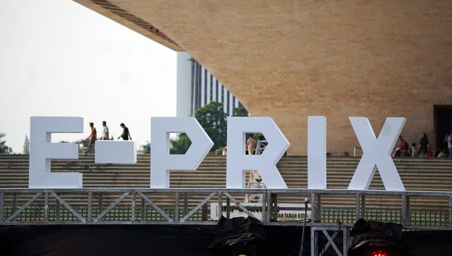 Konferensi pers Jakarta Formula E-Prix di Lapangan Monas, Jakarta, Jumat (20/9/2019). Foto: Nugroho Sejati/kumparan