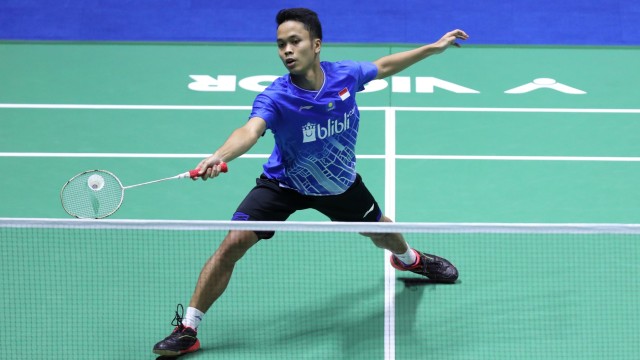 Anthony Sinisuka Ginting di China Terbuka 2019. Foto: Dok. PBSI