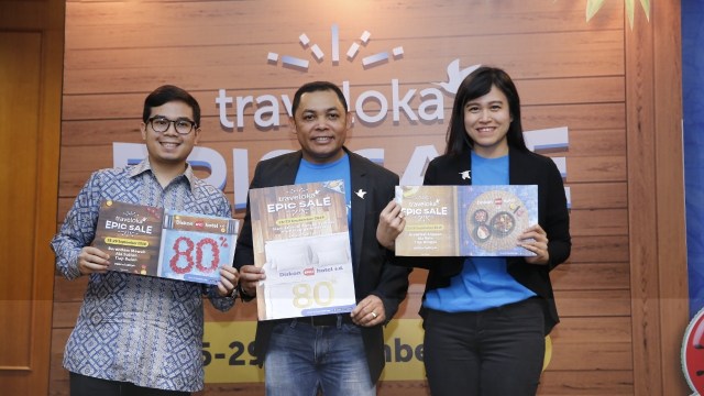 Konferensi pers Traveloka EPIC SALE Foto: Dok. Traveloka
