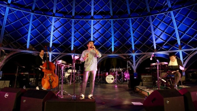 Penampilan Tompi di Jazz Gunung Ijen Festival 2019. Foto: Dok. Pemkab Banyuwangi