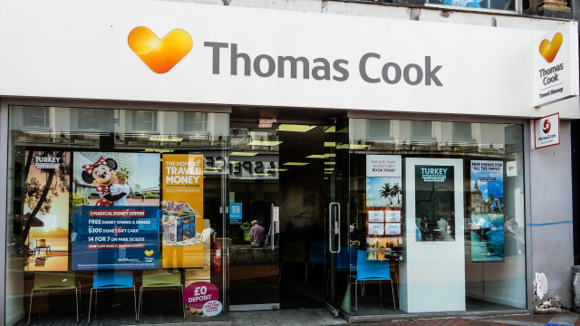 Thomas Cook, perusahaan travel agent pertama sekaligus tertua di dunia. Foto: Shutter Stock