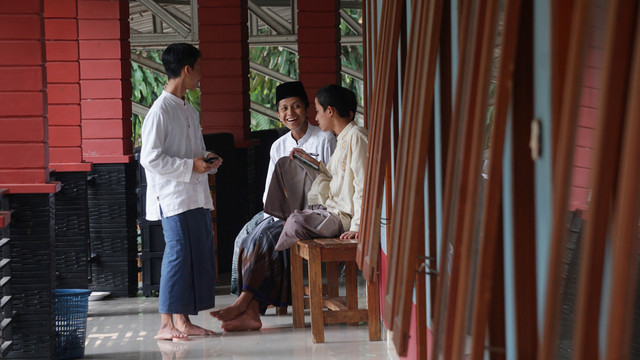 Ilustrasi santri di pesantren. Foto: Fanny Kusumawardhani/kumparan