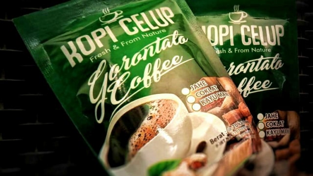 Kopi celup Pinogu khas Gorontalo mulai populer di masyarakat sejak tiga bulan terakhir. Foto : Istimewa