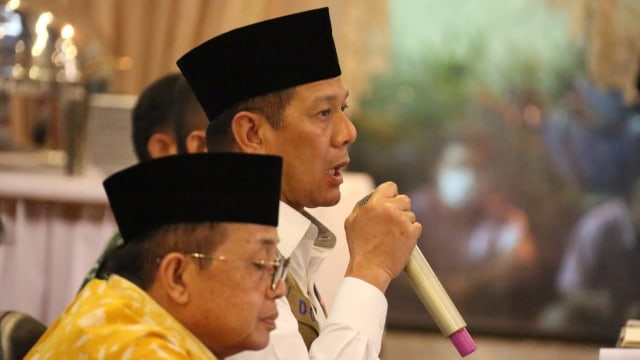 Kepala BNPB Doni Monardo menggelar rapat koordinasi penanganan karhutla di Jambi, Selasa (24/9/2019). Foto: Dok. BNPB