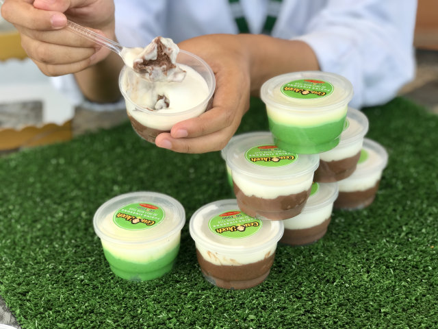 Puding singkong Foto: Toshiko/kumparan