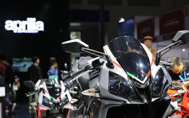 Tampilan depan Aprilia GP250 Foto: dok. MotorBeam