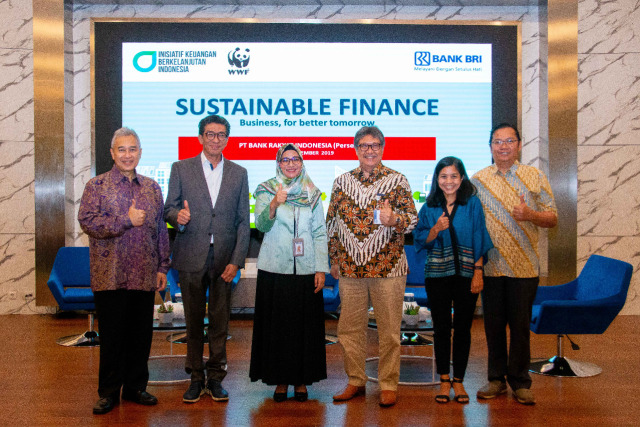 Bank BRI mengajak tidak kurang dari 120 debitur korporasi untuk mengikuti sosialisasi terkait Keuangan Berkelanjutan. Foto: Dok. Bank BRI