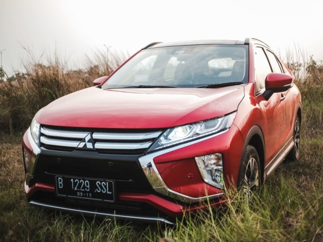 Mitsubishi Eclipse Cross Foto: Bangkit Jaya Putra/kumparan