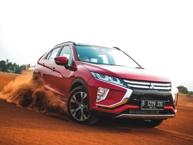 Mitsubishi Eclipse Cross Foto: Bangkit Jaya Putra/kumparan