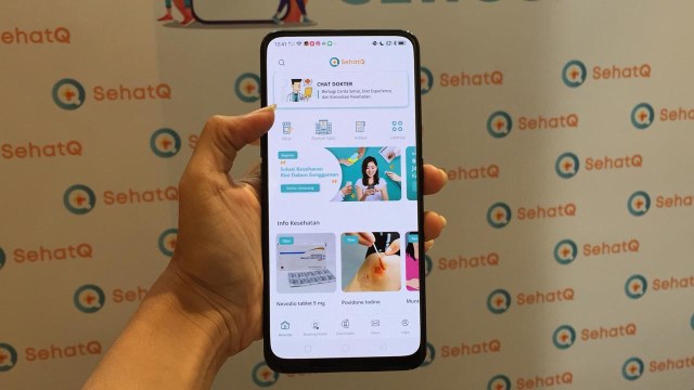 Aplikasi SehatQ. Foto: Astrid Rahadiani/kumparan