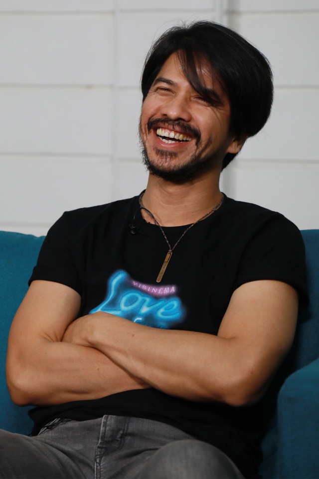 Ariyo Wahab saat berkunjung ke kantor kumparan. Foto: Aditia Noviansyah/kumparan