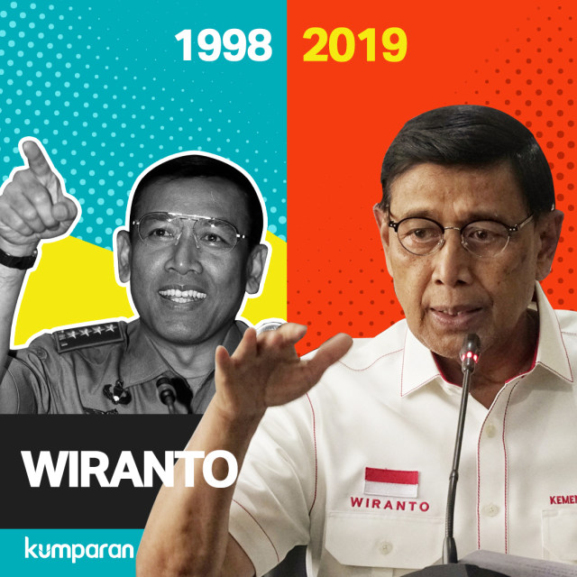 Throwback Wiranto. Foto: Putri Sarah Arifira/ kumparan.