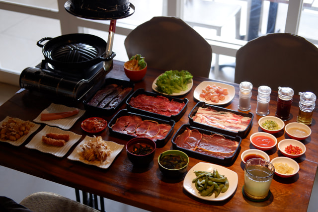 Restoran dengan konsep all you can eat (Foto: dok. Makassar).