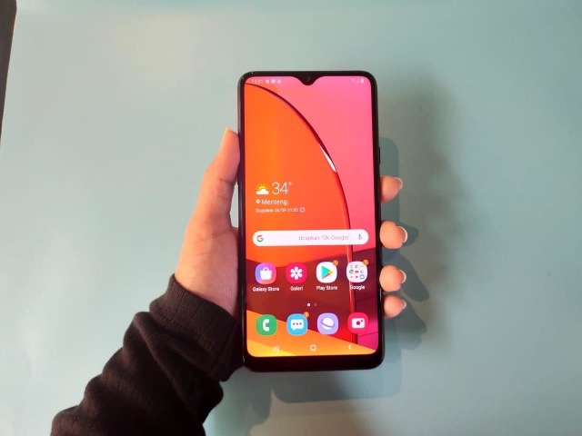 Samsung Galaxy A20s. Foto: Astrid Rahadiani/kumparan